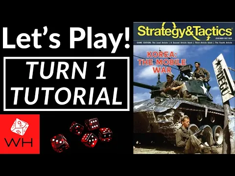 Let's Play! Turn 1 Tutorial of Korea: The Mobile War