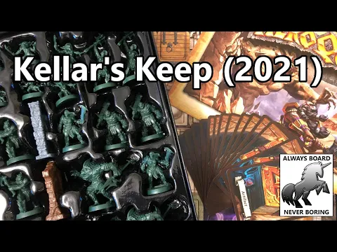 HeroQuest Kellar's Keep Expansion (2021) | Unboxing & Review