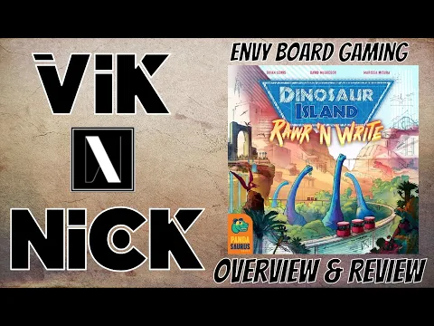 Dinosaur Island Rawr N Write Overview & Review