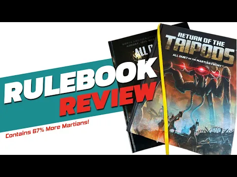 Return of the Tripods : Rulebook Review (AQMF 2.0)