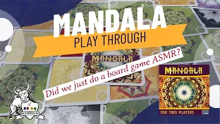 Mandala I Board Game I Play Through -Is this ASMR?