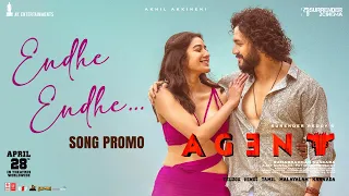 Endhe Endhe Song Promo | Agent | Akhil Akkineni , Sakshi Vaidya | Surender Reddy | Hiphop Tamizha