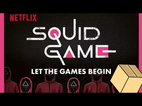 Netflix Squid Game Board Game unboxing