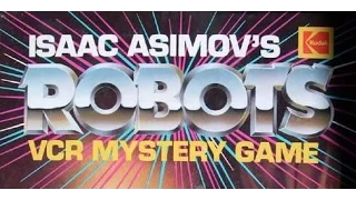 Issac Asimovs Robots  - !!!VCR Mystery Game!!! [AWESOME!] [VHS] [1986]