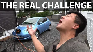 2013 Leaf 24 kWh 1000 km challenge live stream tonight