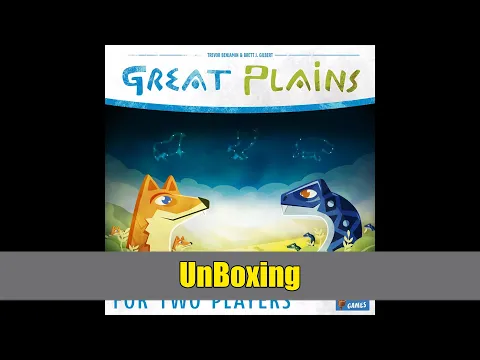 Great Plains Unboxing Beautiful 2-Player Strategy Game Revealed!
