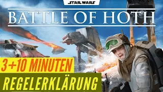 Star Wars Battle of Hoth Regeln Anleitung Brettspiel Erklärung Regelvideo
