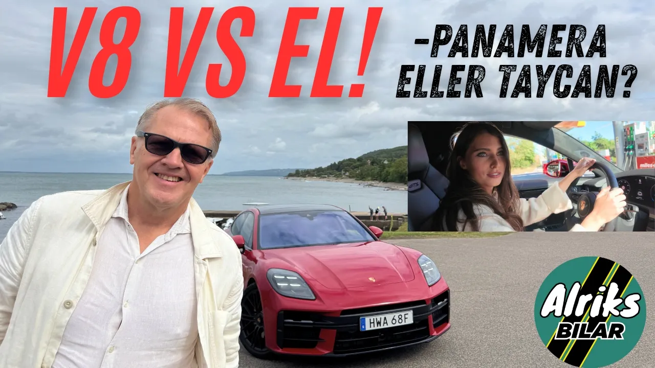 Vilket ger mest habegär och bäst ekonomi: V8 eller elmotor – Porsche Panamera mot Porsche Taycan?