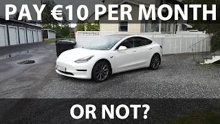 Tesla Model 3 Premium Connectivity expired