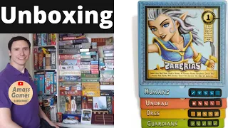 Zaberias board game unboxing teaser trailer preview overview AmassGames #gametok #games #boardgame