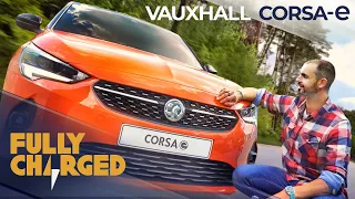 Vauxhall Corsa-e zero emission city car | Fully Charged