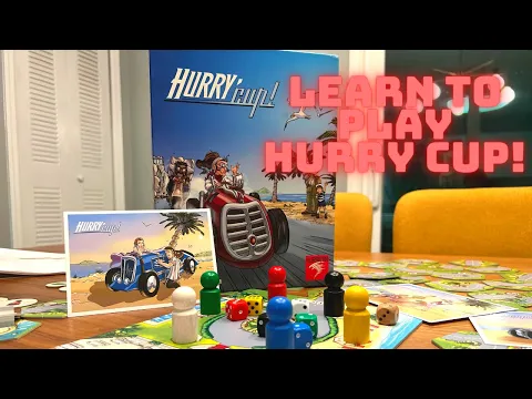 How to Play Hurry Cup! (Board Game How To & Review)