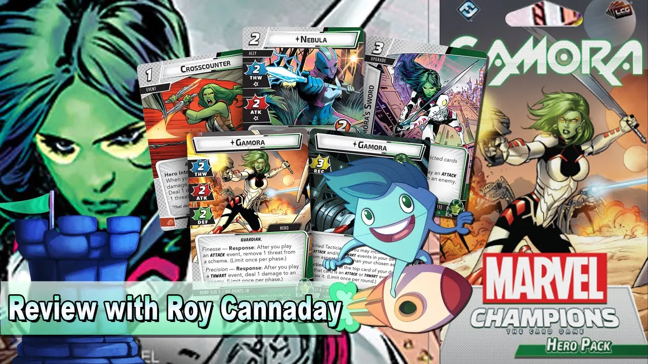 Marvel Champions: The Card Game – Gamora Hero Pack Review - with Roy Cannaday