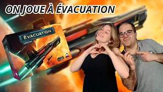 { Règles Et Partie } ON JOUE À EVACUATION | Jeu De Société | Intrafin Games
