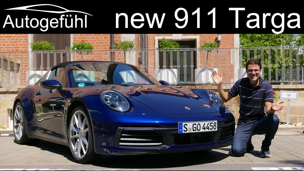 new Porsche 911 Targa 4S FULL REVIEW all-new 992 Targa 2021 - Autogefühl