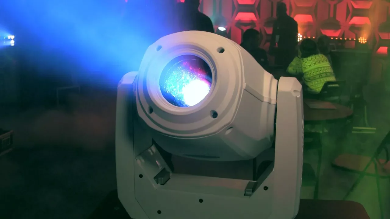 Product video thumbnail for Chauvet Intimidator Spot 375Z IRC Moving Head in White Housing