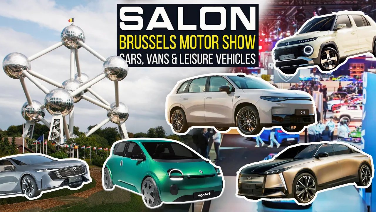 Salon de Bruxelles 2025 : toutes les nouveautés électriques !