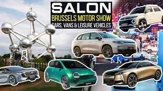 Salon de Bruxelles 2025 : toutes les nouveautés électriques !