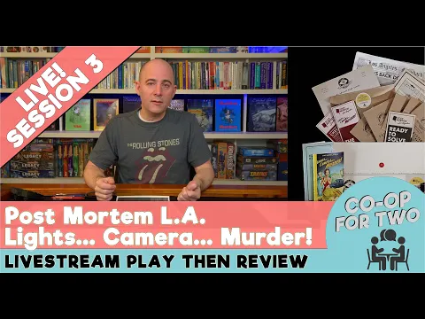 Post Mortem L.A. - Lights... Camera... Murder  - PART 3 - Live play then review