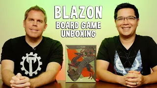 Unboxing Blazon - Shield Designing Board Game