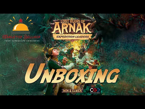 Lost Ruins of Arnak Expedition Leaders Unboxing! What you get with this first Arnak Expansion