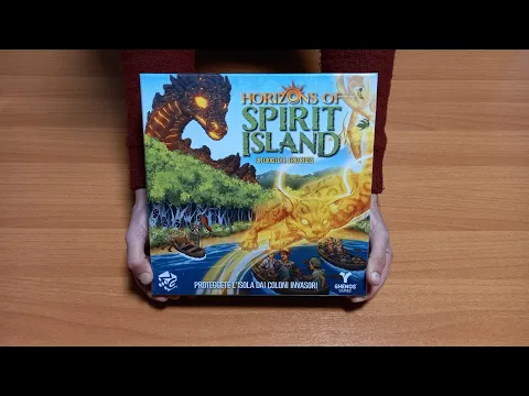 Unboxing di Horizons of Spirit Island