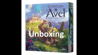 Unboxing Crónicas de Avel por El club del dado