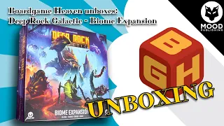 Boardgame Heaven Unboxing 217: Deep Rock Galactic: Biome (Mood Publishing)