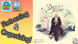 How To Organize Darwin's Journey From @ThunderGryphGamesYT Hard2Master/Love2Hate #boardgames
