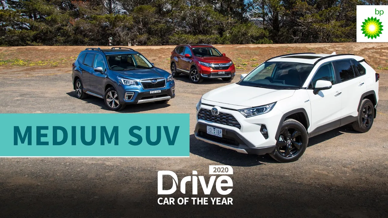 2020 Best Medium SUV: Toyota RAV4, Subaru Forester, Honda CR-V | 2020 Drive Car of the Year