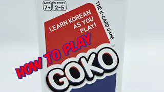 How To Play Goko
