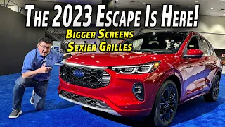 2023 Ford Escape In-Person First Look | The Sharper RAV4 and CR-V Alternative