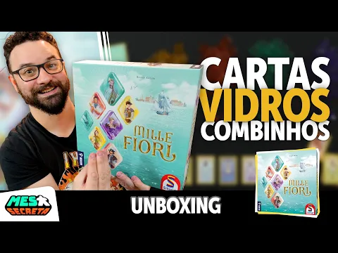 Mille Fiori | Detalhes dos componentes | Unboxing