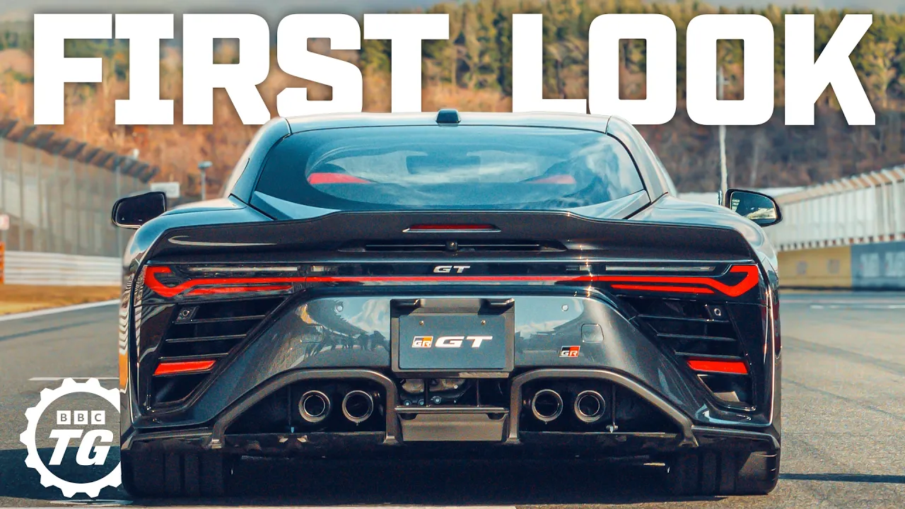 New Toyota GR GT Supercar: V8, RWD & 911 GT3 Money! | 4K