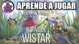 RATAS DE WISTAR - Cómo se juega - TUTORIAL - Juego de Mesa