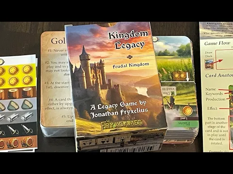 Kingdom Legacy (FryxGames) - Unbox - NO SPOILERS