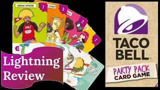 Taco Bell Party Pack Card Game: Review