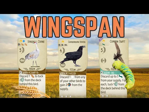 Swift Power Crane: Wingspan Board Game Strategy & Gameplay