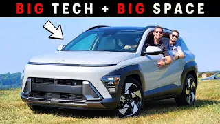 2024 Hyundai Kona -- Better Tech than a Palisade for $24,000! (and LOTS of Space)