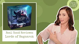 Lords of Ragnarok Board Game Preview | Real Good Reviews with Becca Scott