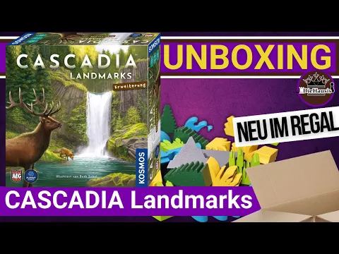Cascadia Landmarks | WAS IST DRIN? Brettspiel Unboxing [Brettspiele]