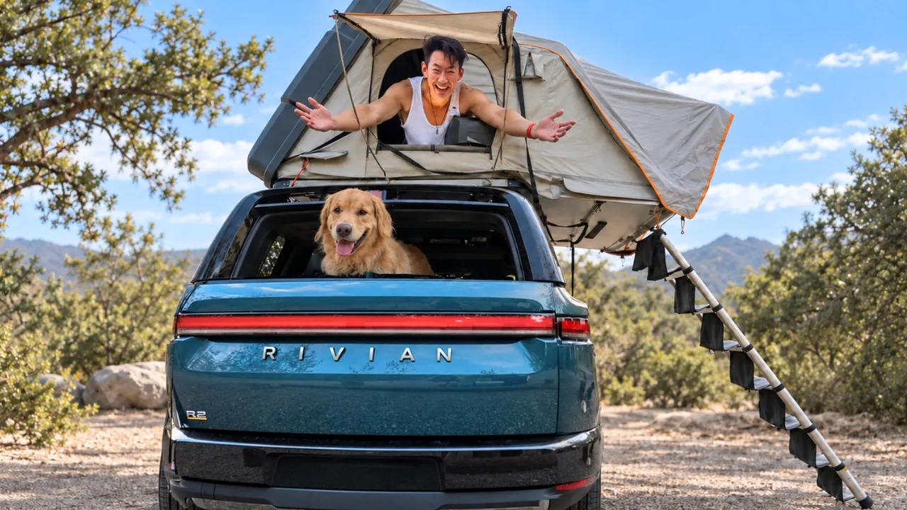 Does the Rivian R2 Actually Make a Good Camping Vehicle?