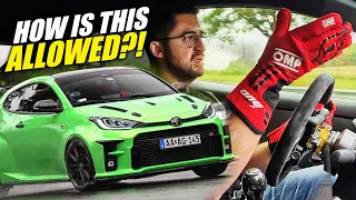 CRAZY Toyota Yaris GR & "SPECIAL" Traffic // Nürburgring