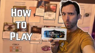 Learn the art of control in a TCG called Territory - King of the Hill mode (How to Play Board Games)