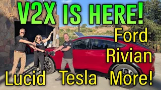 V2X is Here! Sigenergy Bidirectional Charging Demo with Rivian, Tesla, & Lucid