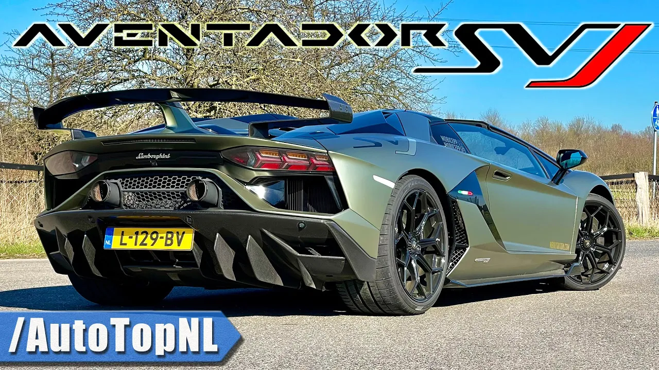 Lamborghini Aventador SVJ Roadster | REVIEW on AUTOBAHN by AutoTopNL