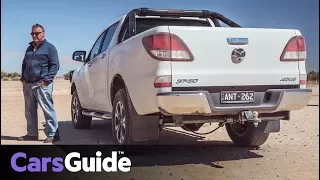 Mazda BT-50 2017 review: off-road route to the Birdsville races video