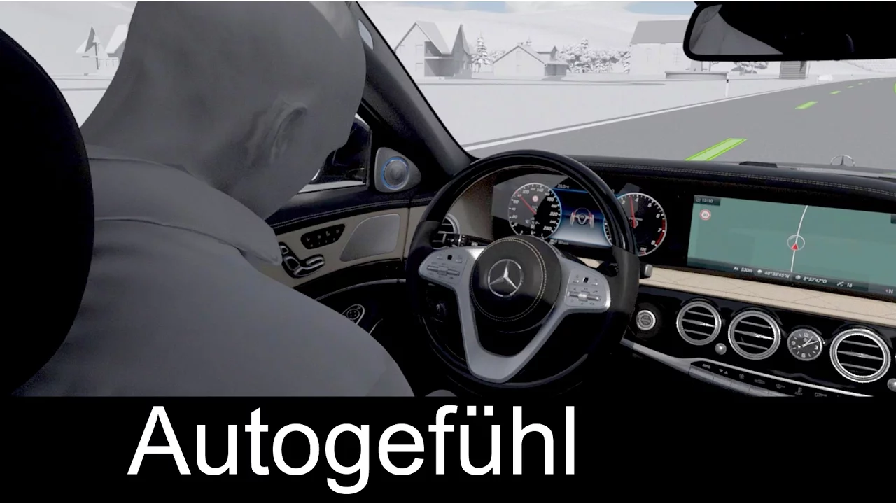 Mercedes S-Class Facelift Assistance Systems S-Klasse Distronic & more