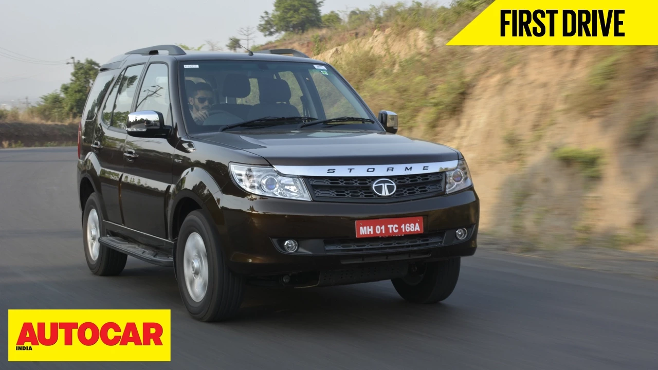 2015 Tata Safari Storme | First Drive | Autocar India