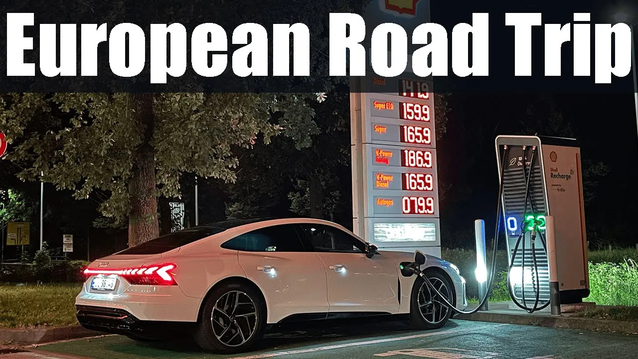 Driving The Audi E-Tron GT From Norway To The IAA In Munich | DAY 1 | Oslo-Hanover (1200km)